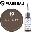 Purebeau Schlamm 10ml HiCON، عبوة صبغة للحواجب وعينة لون
