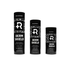 Recovery Derm Shield protective tattoo film roll available in four sizes