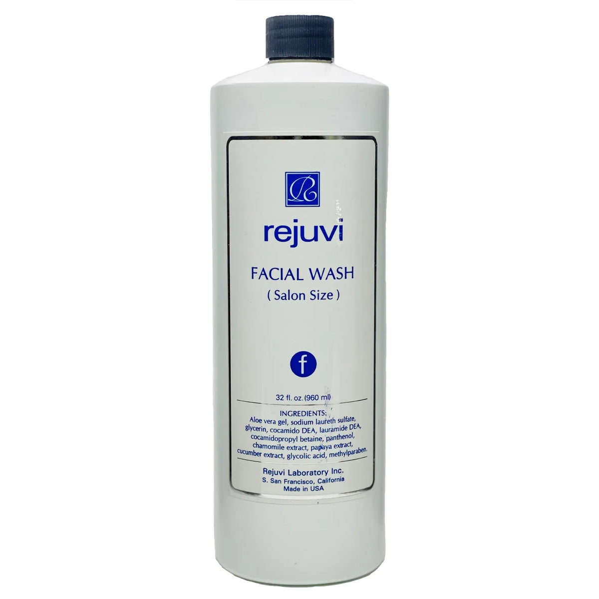 Rejuvi f غسول رغوي للوجه 960ml, عبوة بغطاء