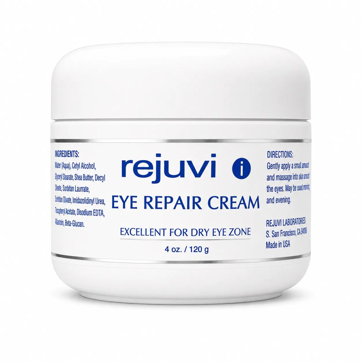 Rejuvi i كريم عناية لمنطقة العين 120g, عبوة كريم