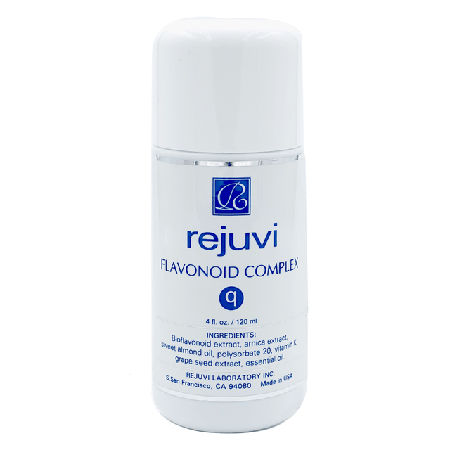 Rejuvi q مركب فلافونويد 120ml – زجاجة، الملصق الأمامي