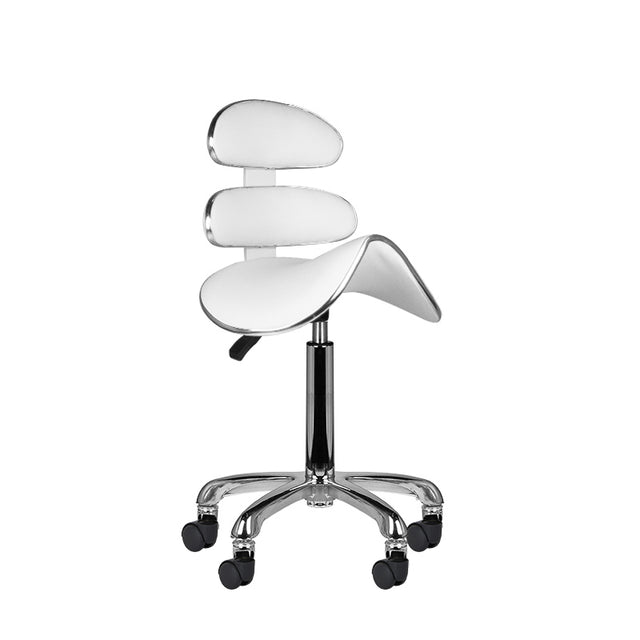 Roll speed am-880 cosmetic stool white - BVShop