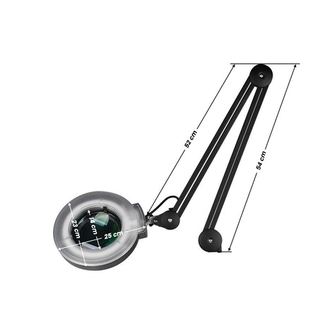 S4 magnifier lamp + black tripod - BVShop