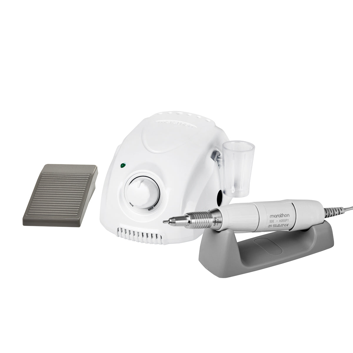Saeyang Marathon 3 Champion nail drill machine white + H35LSP white - BVShop
