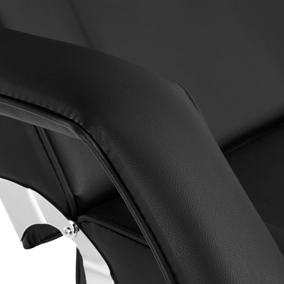 Sillon cosmetic chair with cuvettes black - BVShop