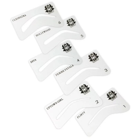 Skin Monarch stencil set 6pcs - BVShop