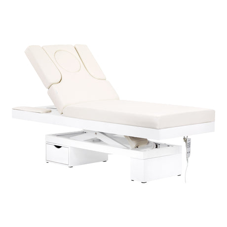 Spa cosmetic bed azzurro 815b glowing white heated - BVShop