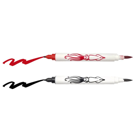 Squidster Mini Sterile Dual Ended Skin Marker Black/Red - BVShop