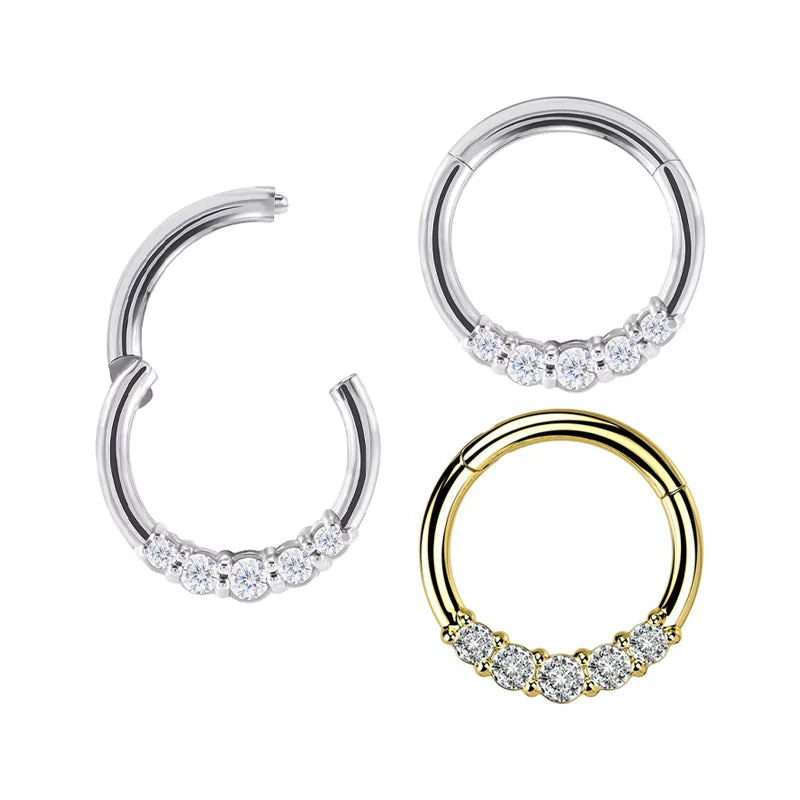 خاتم مجموعة وجه ستيل بليز