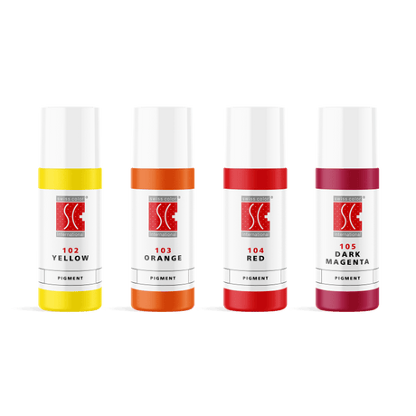 Swiss Color Organic Corrector Pigments Set 4x5ml - BVShop