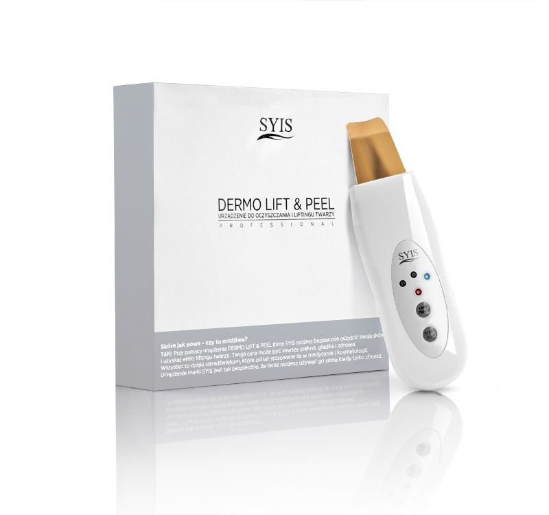 Syis device dermo lift & peel skin scrubber gold spatula - BVShop