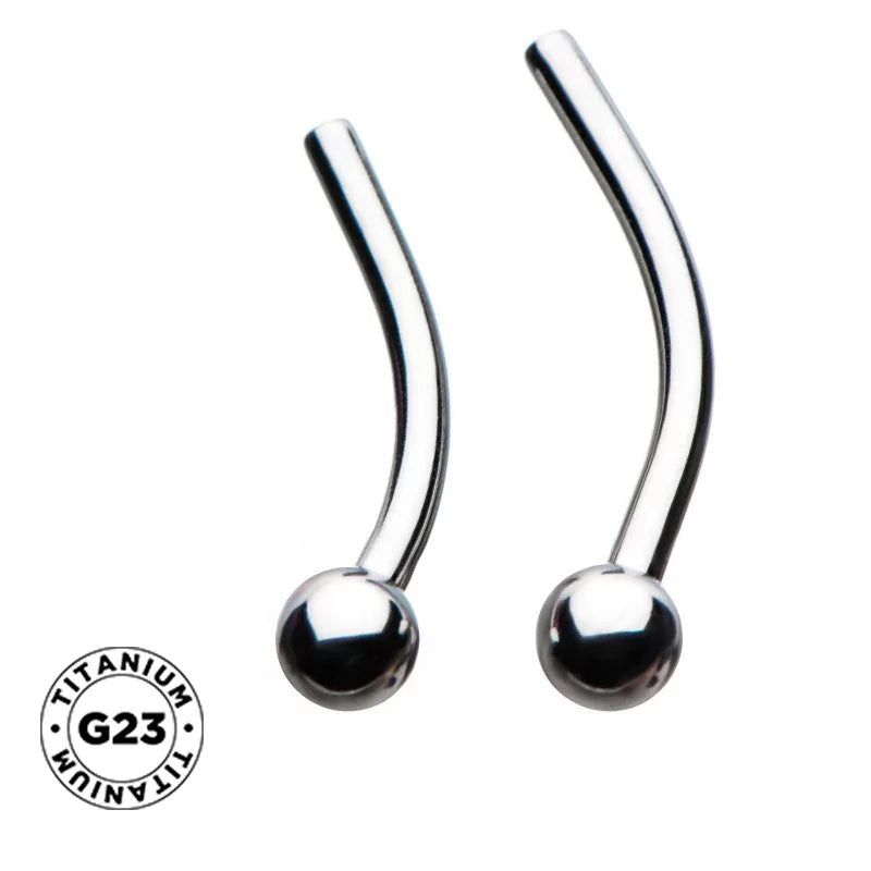 لابريت منحني قابل للدفع من التيتانيوم