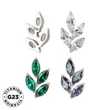 خاتم التيتانيوم على شكل ورقة