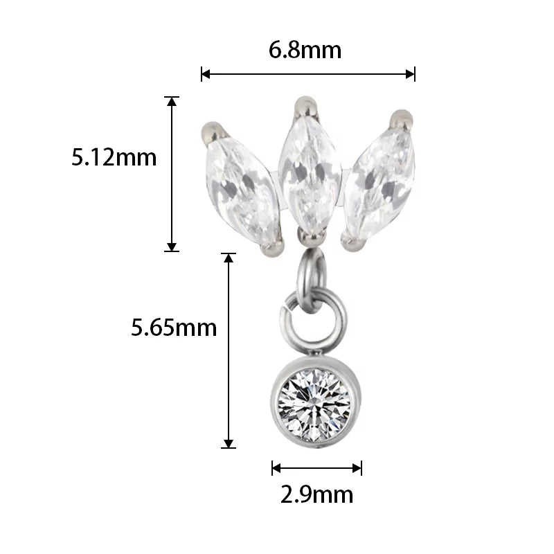 خاتم التيتانيوم بتصميم ماركيز وحافة