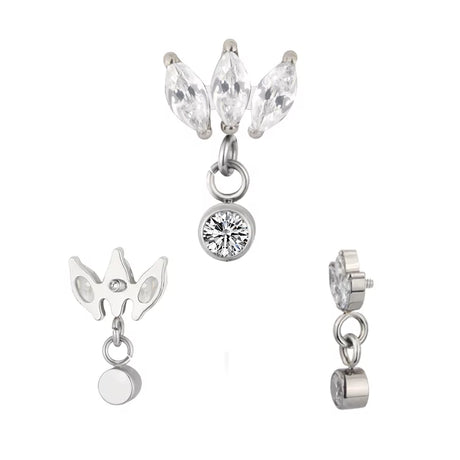 خاتم التيتانيوم بتصميم ماركيز وحافة