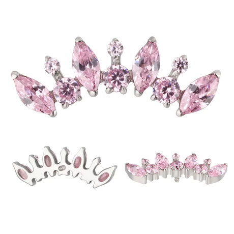 خاتم التيتانيوم دائري ومرقش