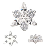 خاتم التيتانيوم نجمة زهرة