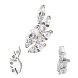 خاتم التيتانيوم على شكل سنبلة القمح