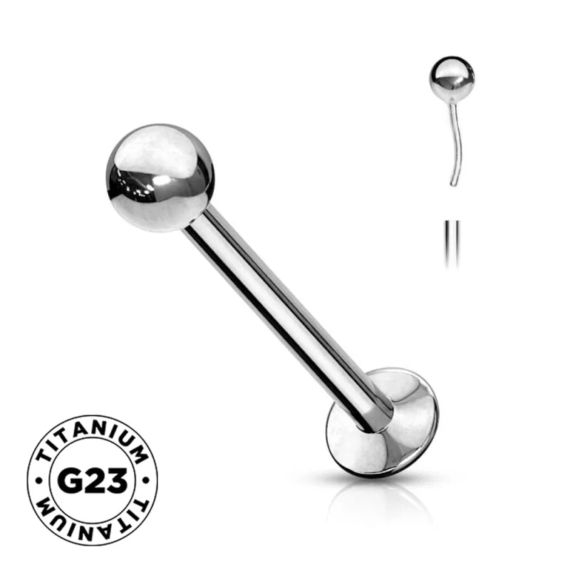 رأس كرة بدون خيط من التيتانيوم مع لابريت