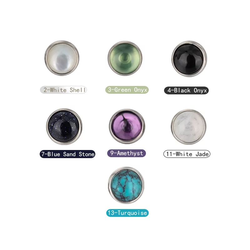 رؤوس التيتانيوم مع حافة نصفية