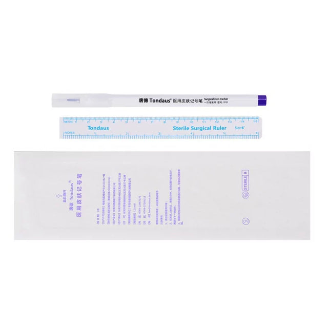 Tondaus Surgical Violet Skin Marker 0.5mm With Ruler TF01 - BVShop