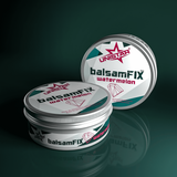 Unistar balsamFIX Watermelon 200 ml bottle with watermelon-flavored hair conditioning product and green and pink packaging