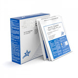 Unistar Skin Care Tattoo Film Dressing 5-pack, 12.5x12.5cm, clear protective film for tattoo aftercare on skin.