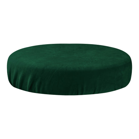VELOUR COVER STOOL BOTTLE GREEN - BVShop