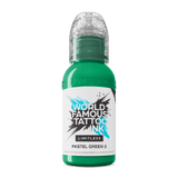 World Famous Limitless Tattoo Ink Pastel Green 2 30ml - BVShop