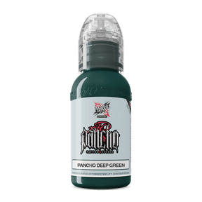 World Famous Tattoo Ink AD Pancho Deep Green 30ml - BVShop